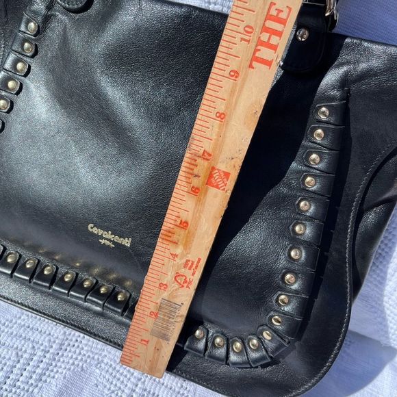CAVALCANTI LEATHER SHOULDER BAG - Picture 6 of 16